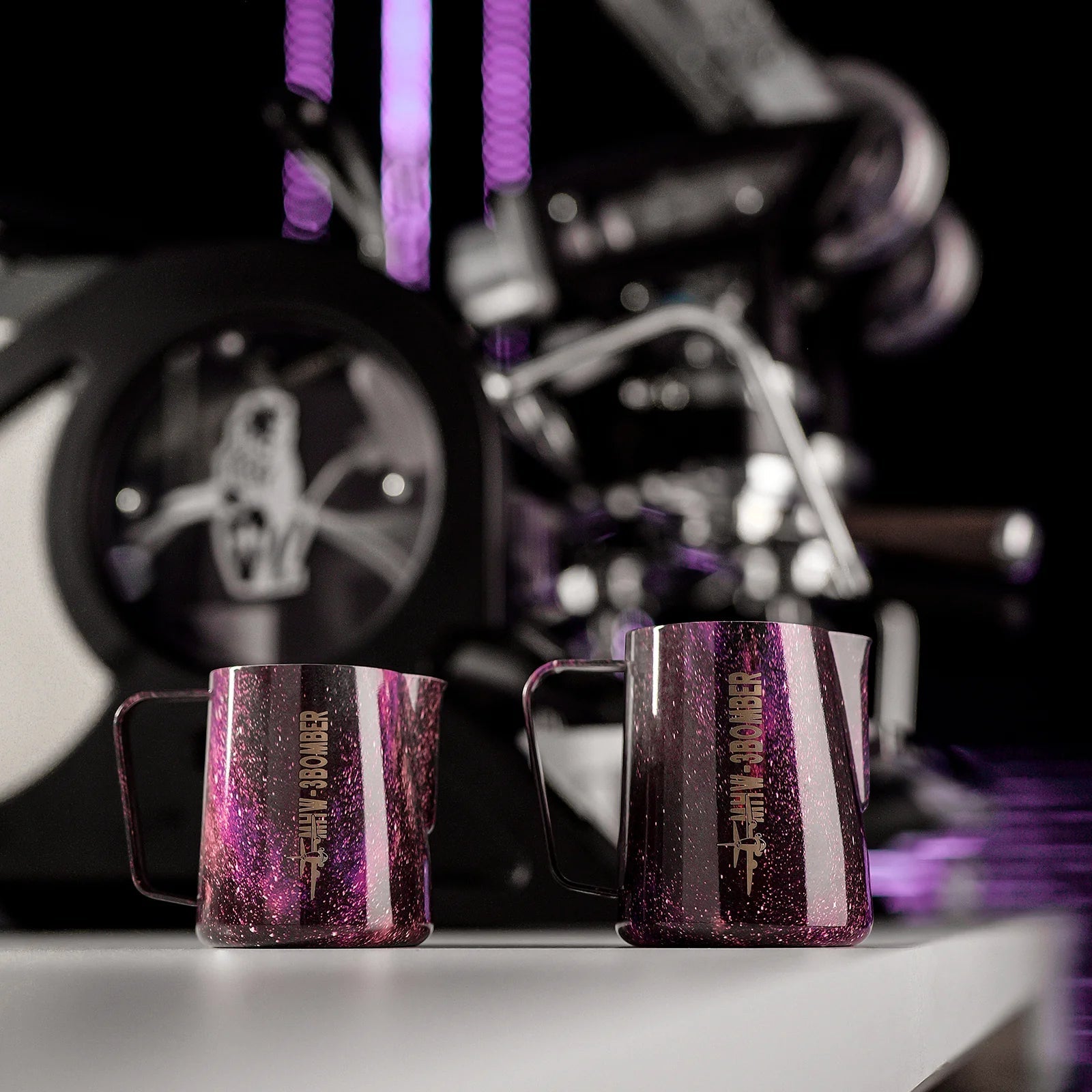 MHW-3BOMBER MILK PITCHER 3.0 ROUND SPOUT PURPLE