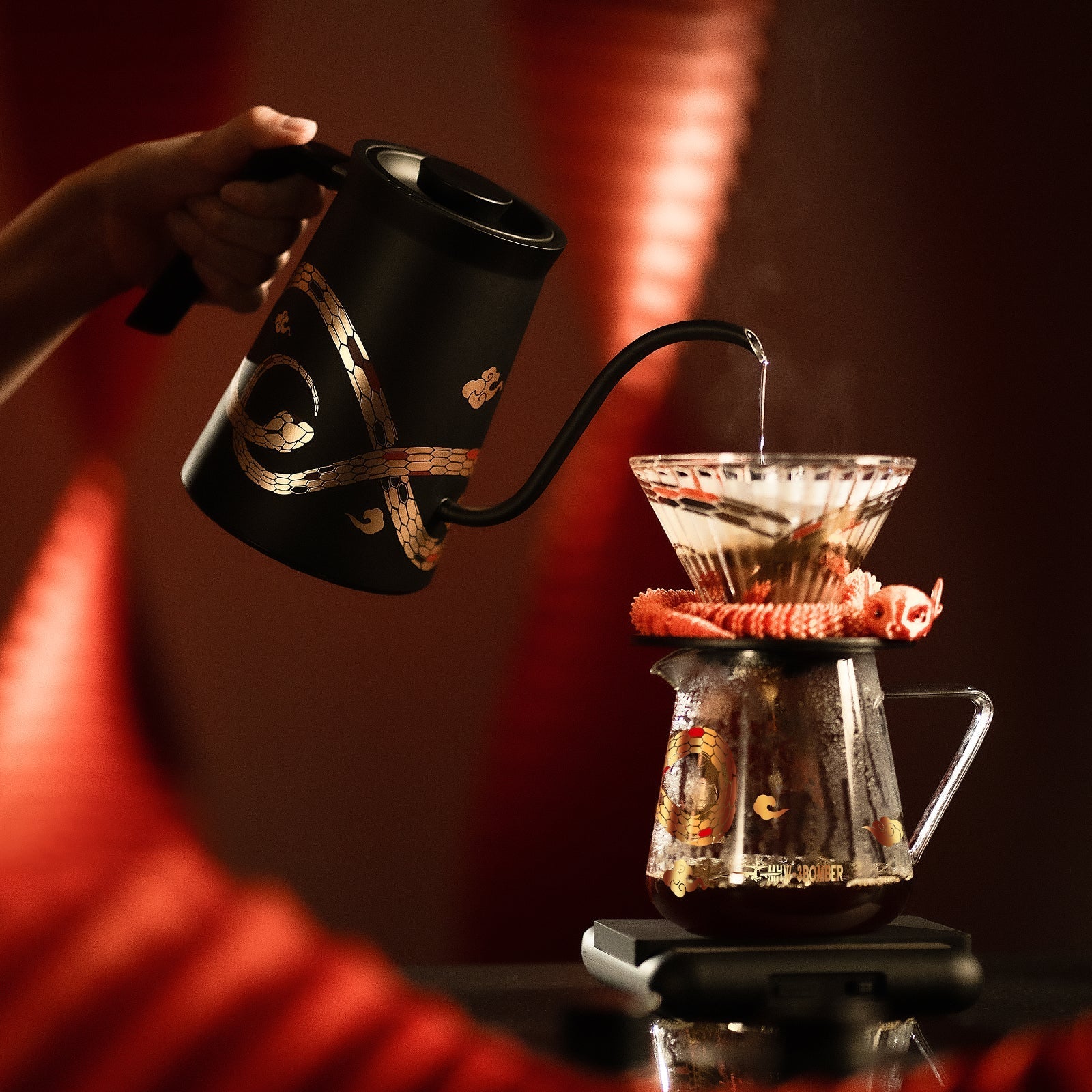 MHW-3BOMBER ELF COFFEE SERVER – YEAR OF THE SNAKE LIMITED EDITION