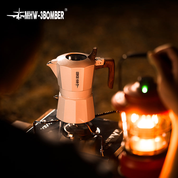 MHW-3BOMBER DOUBLE VALVE MOKA POT 100ML